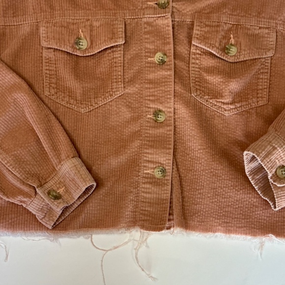 American Eagle Corduroy Dune Chore Jacket light brown small - Picture 2 of 5